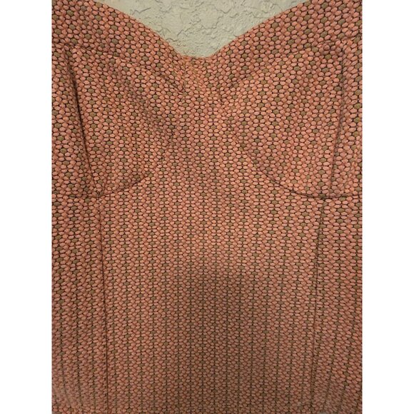 Free People Sunflower Corset Bustier Shoulder Tie Cropped Tank Top L - Picture 2 of 7